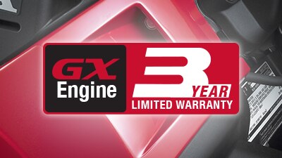 Badge de garantie de la série Honda GX Series 3