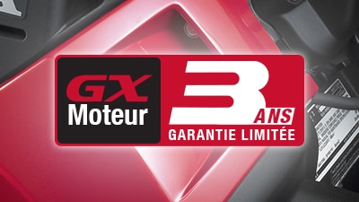Badge de garantie de la série Honda GX Series 3