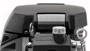 Close up of Honda engine oil pump
