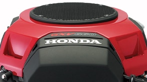 Close up of Honda GXV engine