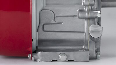 Close up image of Honda engine